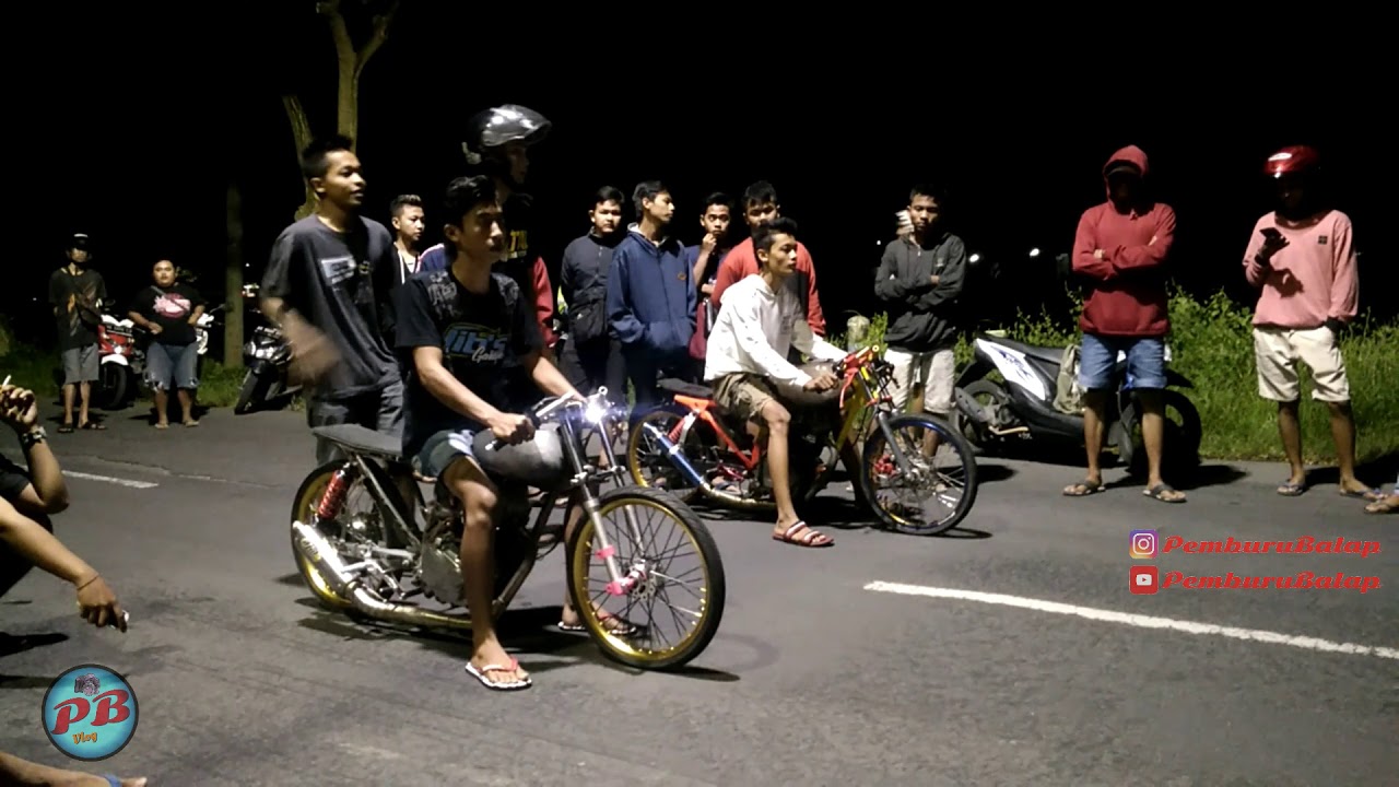 Balap Madiun 500.M  Jl.Ring road GL@Cristaljayamotor(Bimo precil) vs GL@MMSpeed(Dimasmahesa)
