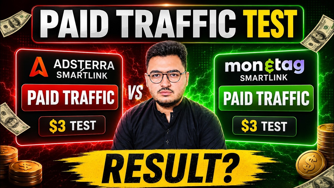 I Sent Paid Traffic to Adsterra & Monetag Smartlinks - Profit or Loss? (Honest Live Results)