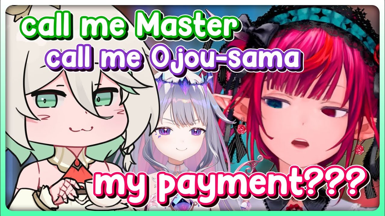 Cecilia and Biboo Are Having Fun Messing with Irys Being a Maid