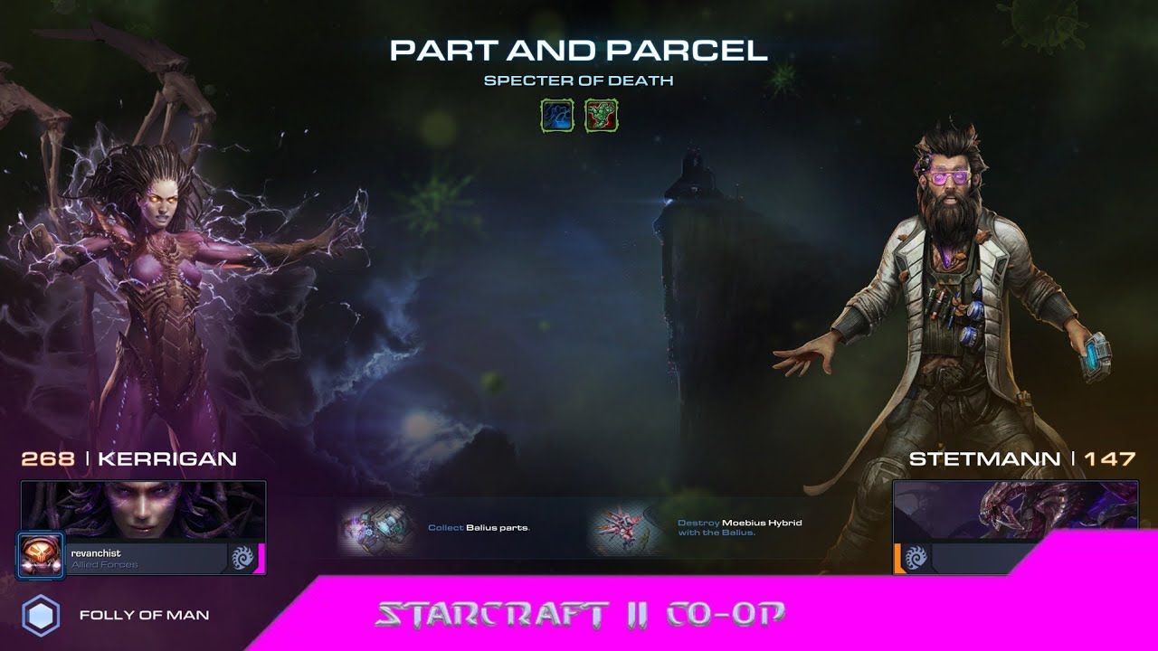 Spectre of Death (Kerrigan P2) - StarCraft II Co-op Mutation (Brutal)