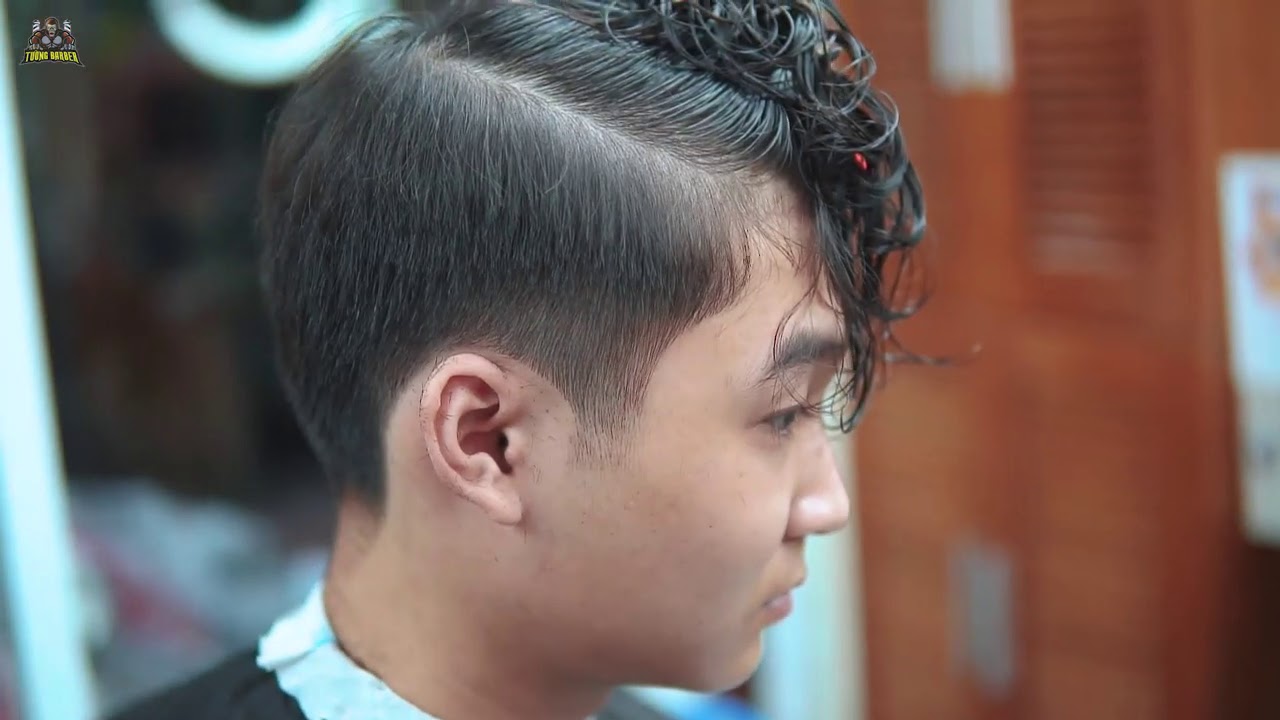 Hướng Dẫn Chi Tiết Cắt Kê Lược Và Uốn Kiểu Tóc Layer tại TƯỜNGBARBER