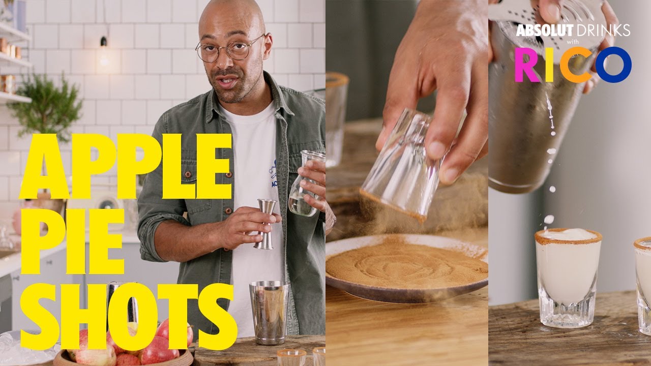 Apple Pie Shots | Absolut Drinks With Rico