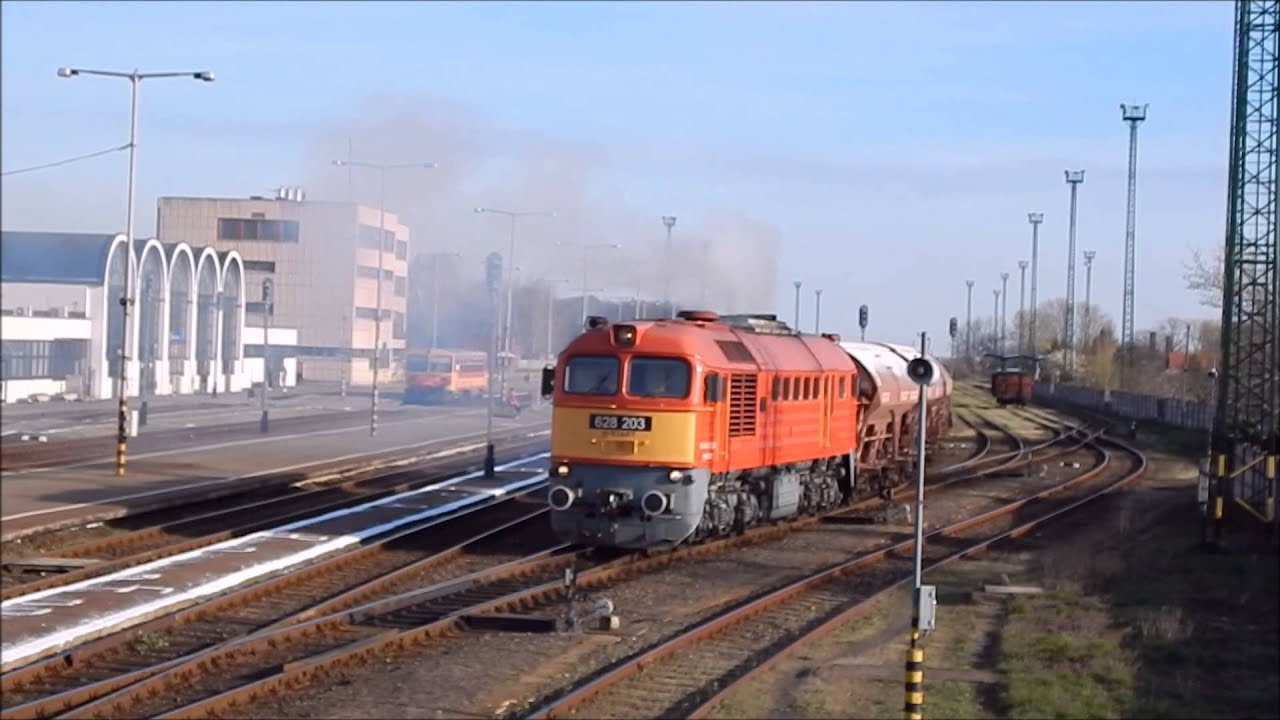M62 203 Szergej indítása és indulása Mátészalkán.
