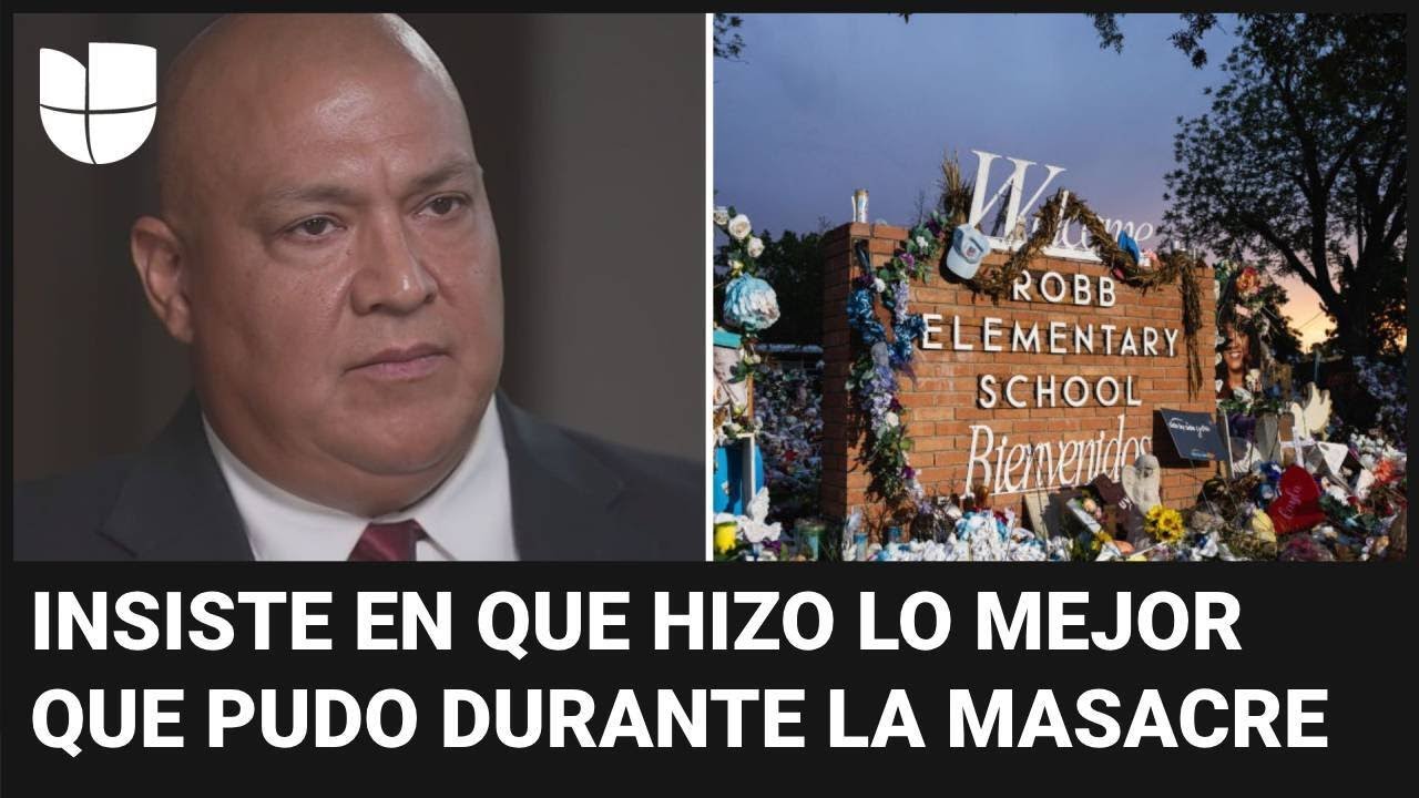 Habla por primera vez Pete Arredondo tras la masacre en la Escuela Primaria Robb de Uvalde