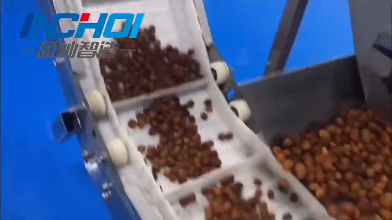 Automatic packaging line for chestnut kernels — clean, fast, stable.