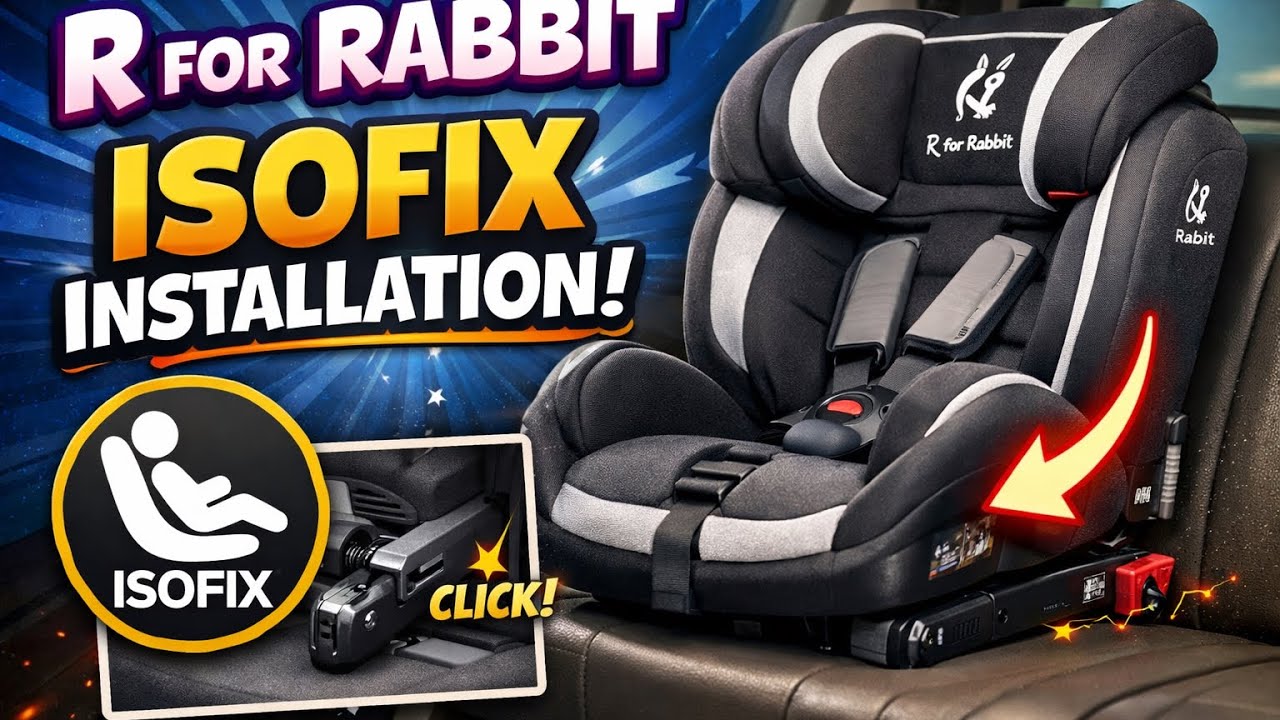 Siddharth Abhinav First Vlog #rforrabbit   @RforRabbit   ISOFIX Installation TELUGU #isofixtelugu