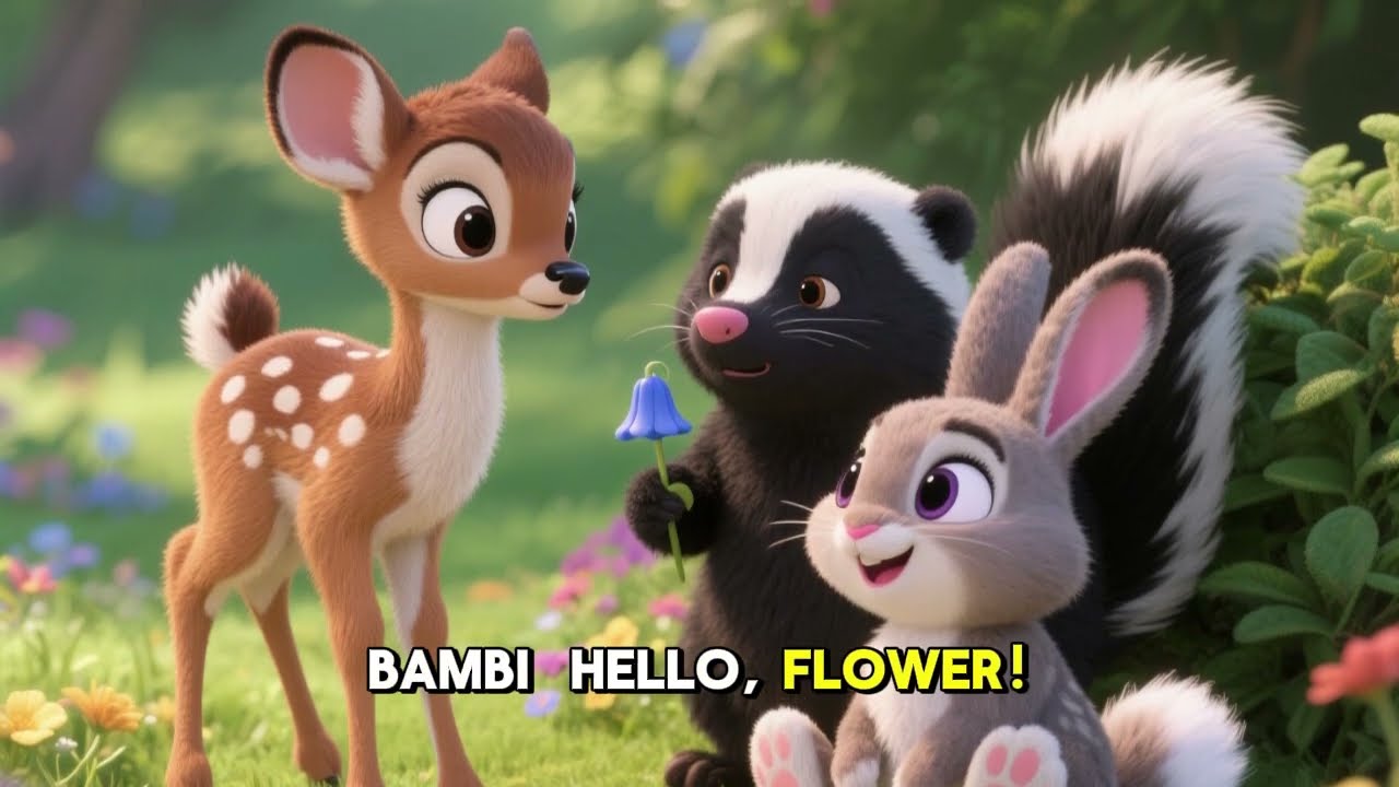 BAMBI।Kids bedtime story in english।kids simba show