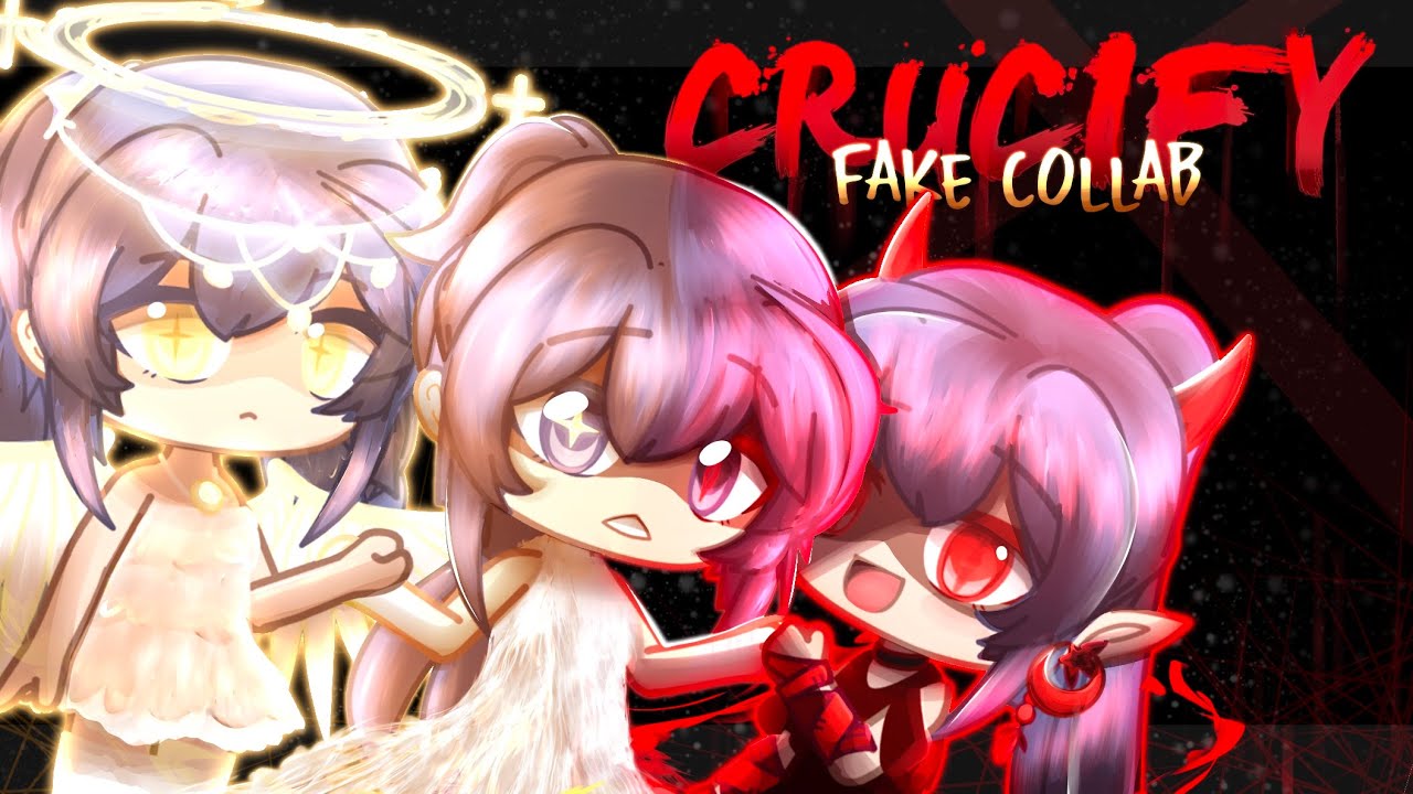 Crucify - FNF Fake Collab // Outfit Battle Open // Gacha Club // #CosmicHalloweenFnfOutfitBattle