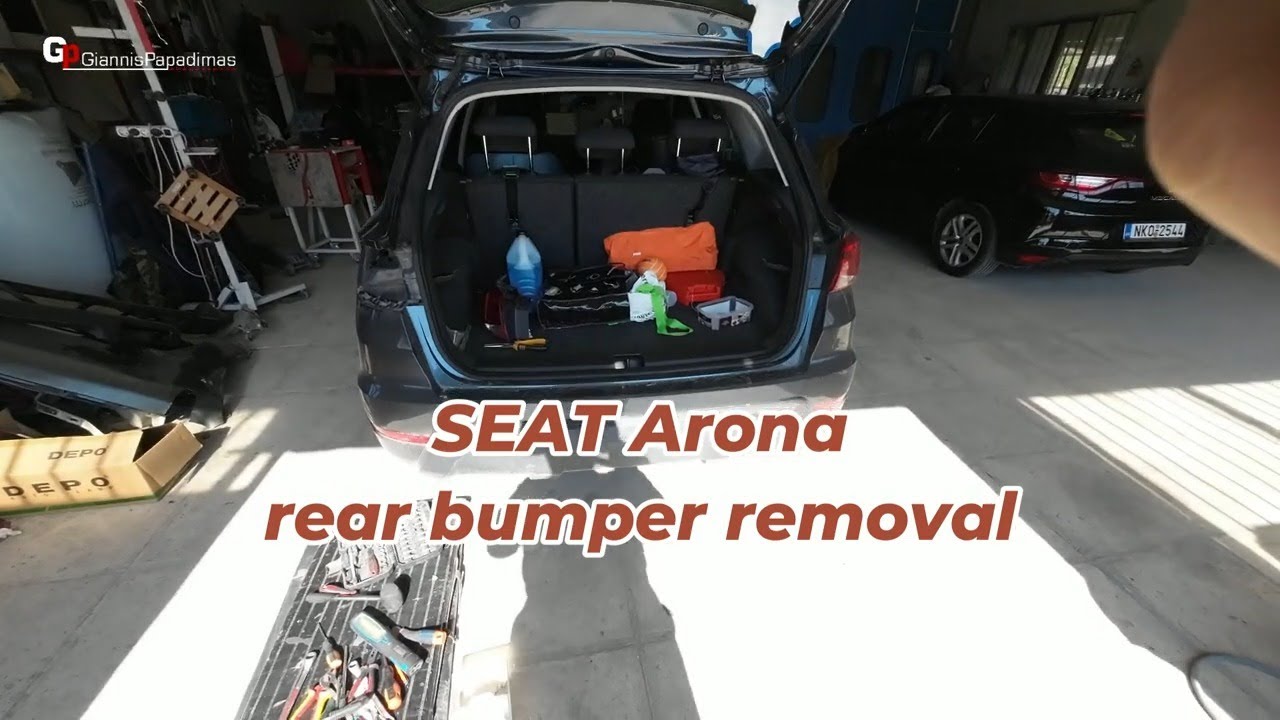 SEAT Arona  rear bumper removal