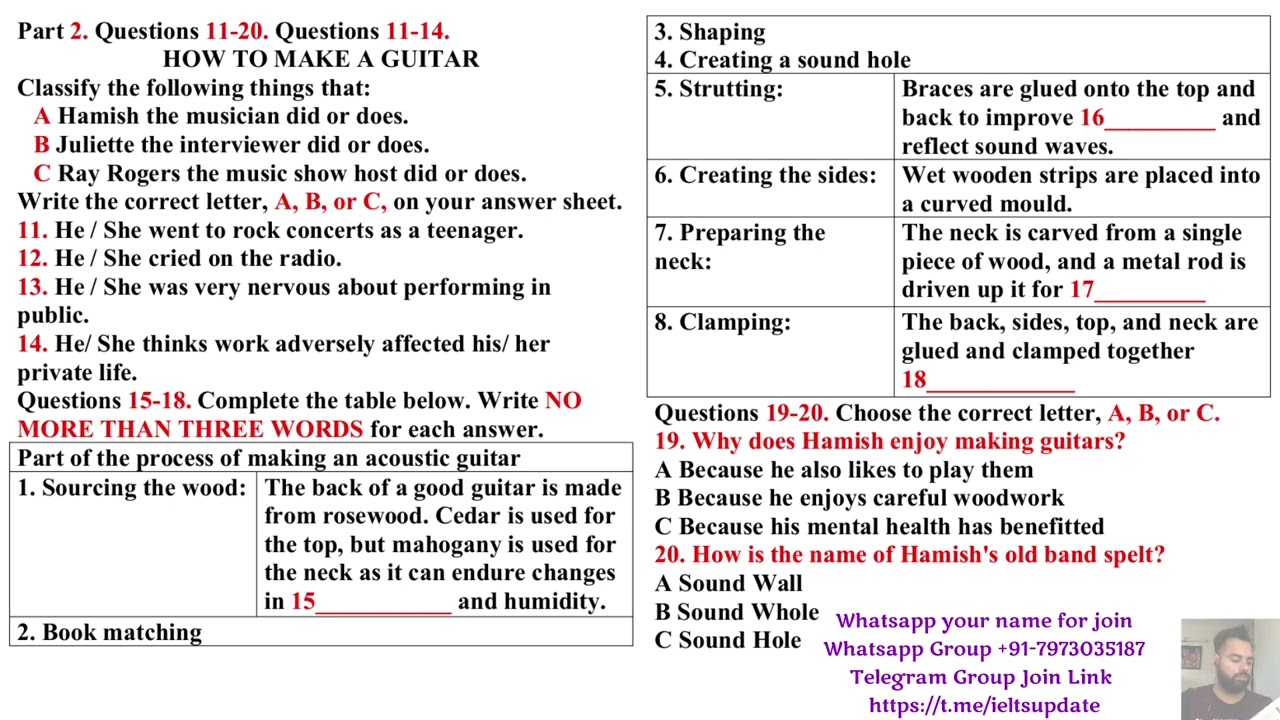 Latest Listening Test 2025 | Hard Listening Test IELTS 2025 | IDP Listening Test 2025 | 05-03-2025