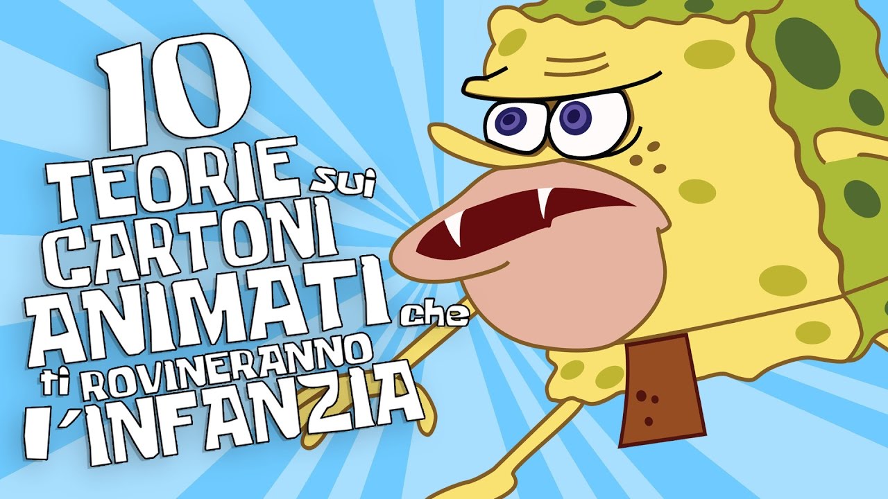 10 TEORIE dei CARTONI ANIMATI che TI ROVINERANNO L&rsquo;INFANZIA