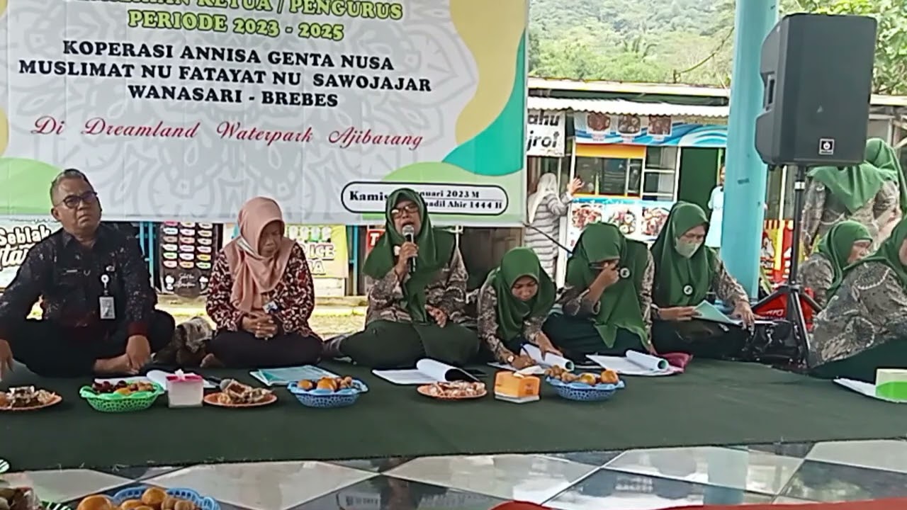 Sambutan Ketua Koperasi Annisa Genta Nusa || RAT Koperasi Annisa Genta Nusa Sawojajar