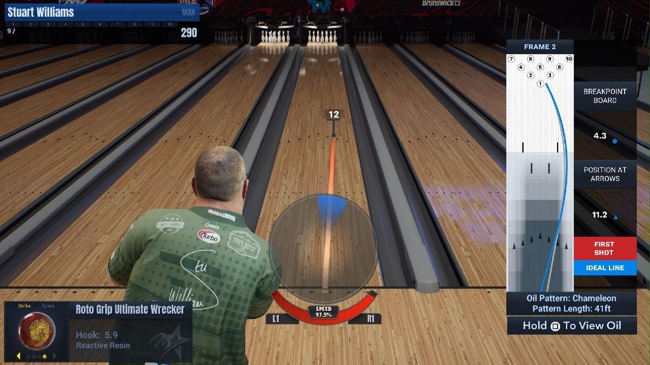 PBA Pro Bowling meet th Pro's Beef stu Williams