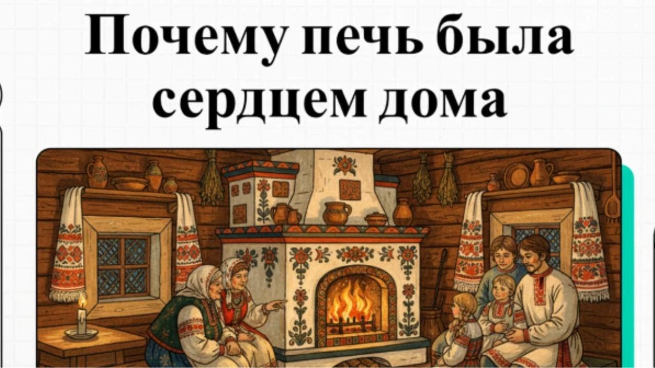 Печь — душа дома. Почему так верили ?