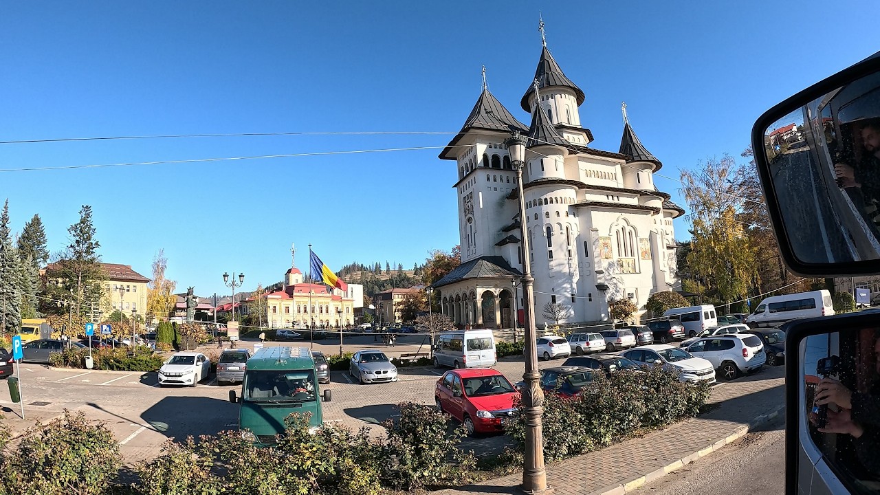 Truck Vlog - Romania (Bucovina). Road to Suceava City via Rodna Mountains.