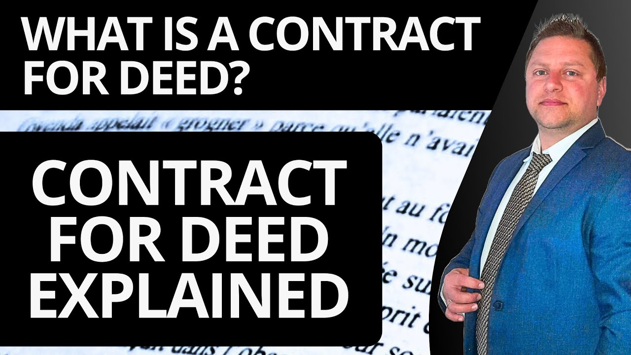 What is a Contract for Deed? | Contract for Deed Explained 2025