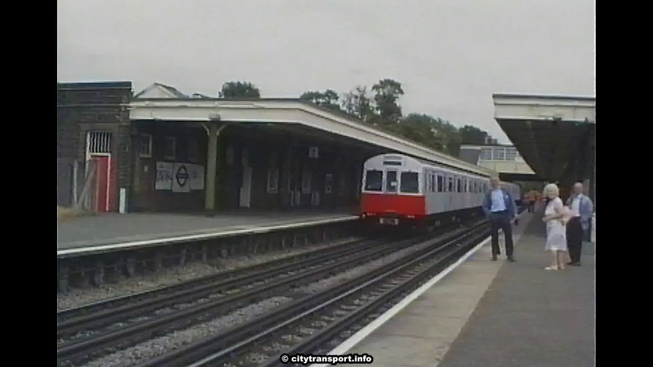 Trains at Hornchurch Station 1990 - 2017