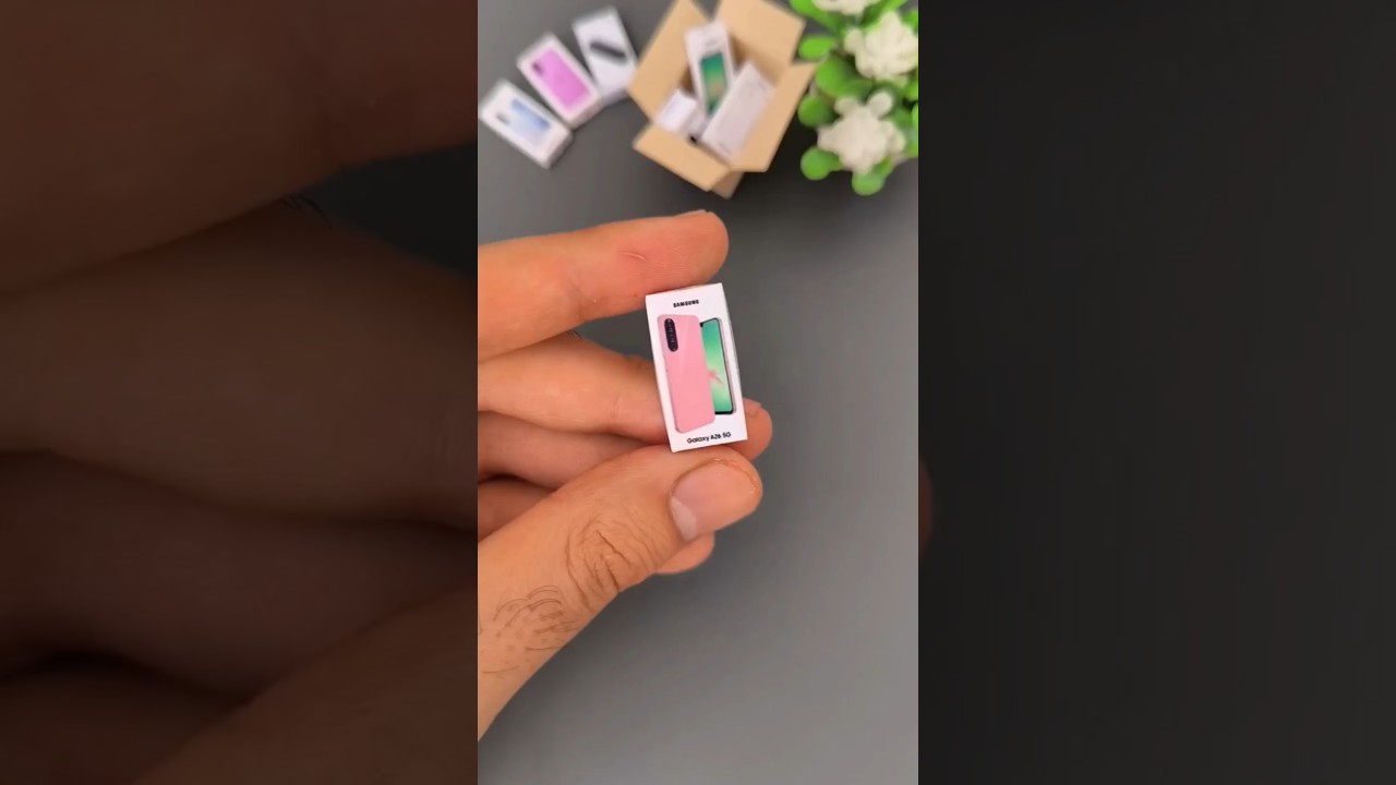 Unboxing Samsung Galaxy A26 Miniature #samsung #miniphone
