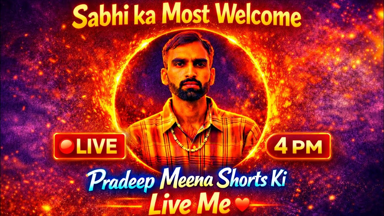 Aaj Ki Live 🔴 Sabhi Ka Swagat Hai | Pradeep Meena Shorts Live