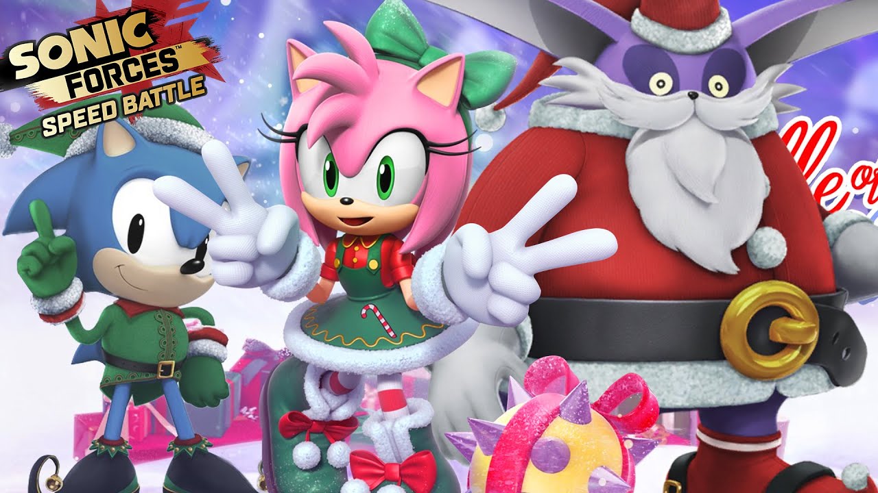 EL EVENTO DE NAVIDAD! AMY NAVIDEÑA EN SONIC FORCES MOVIL