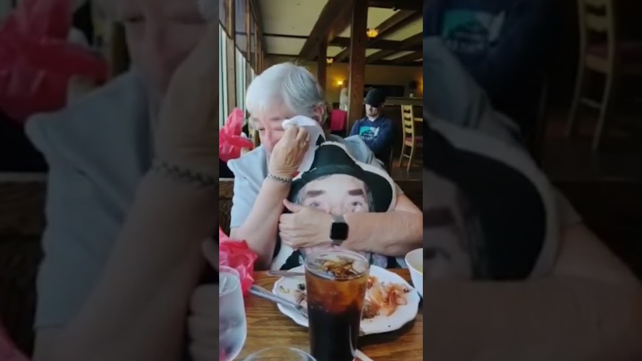SHE RECEIVED THE MOST EMOTIONAL GIFT AFTER HER HUSBAND PASSED AWAY THIS YEAR #shorts
