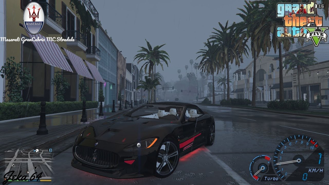 GTA V Maserati GranCabrio MC Stradale