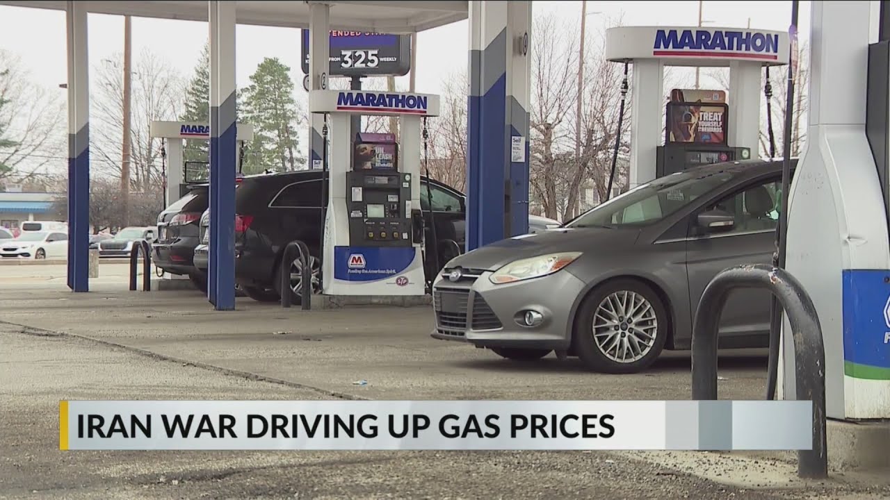 War in Iran impacting gas prices in Indiana
