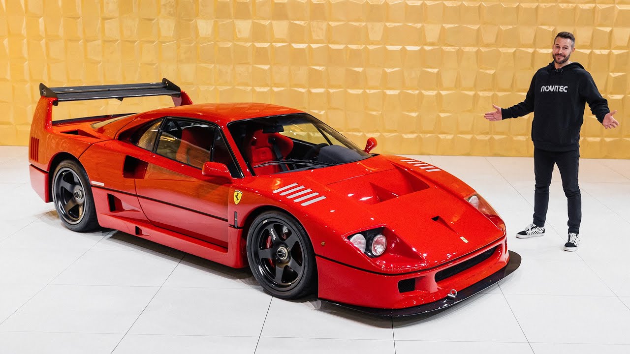 Ferrari F40 LM мощностью 700 л.с. готов к дорогам общего пользования / Дневники суперкара