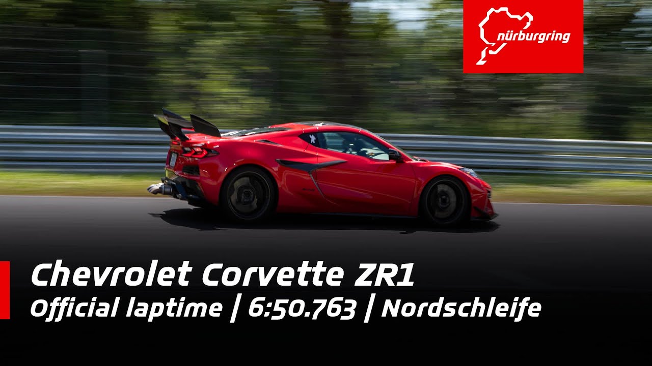 Chevrolet Corvette ZR1 | 6:50.763 official laptime | Nordschleife