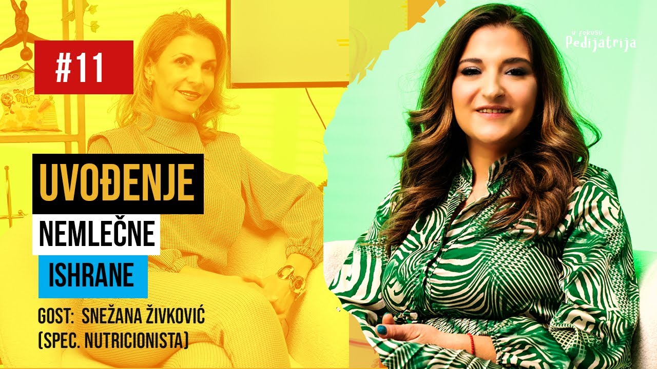 Pedijatrija U Fokusu EP 11 - Uvođenje nemlečne ishrane #bebe #mame #doktor #podcast #pedijatrija