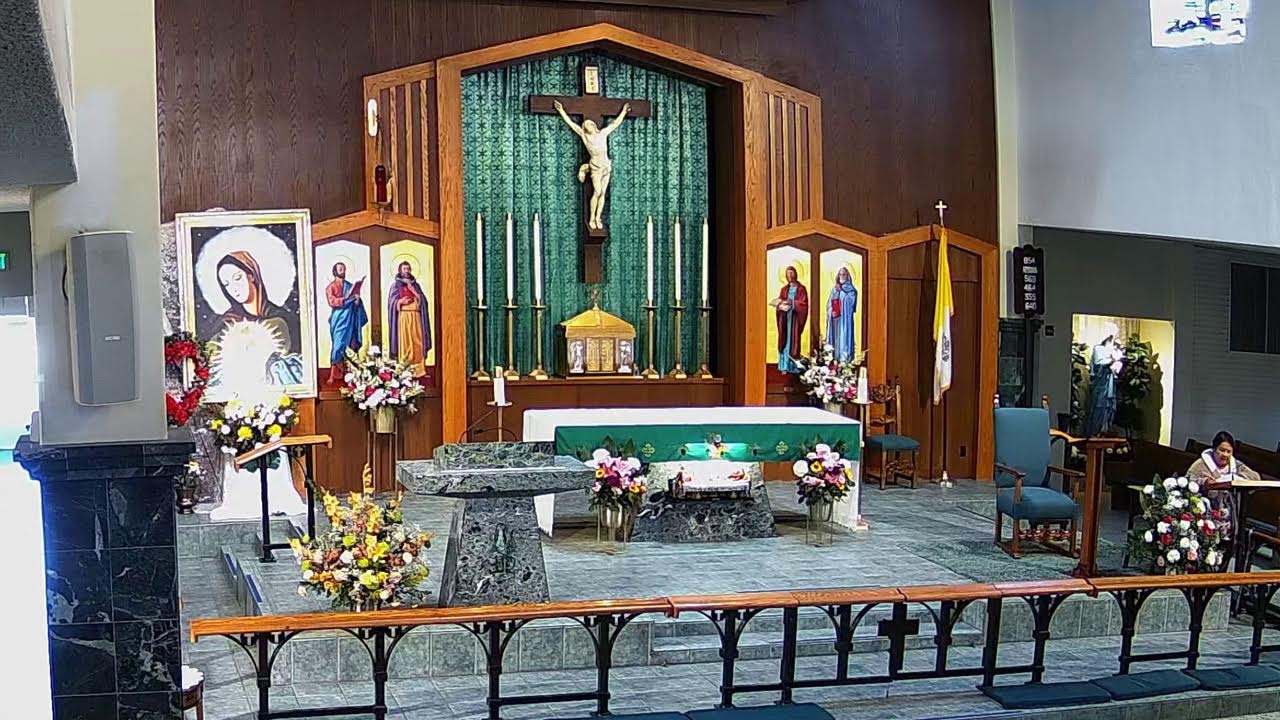 Friday 8:00 AM English Mass