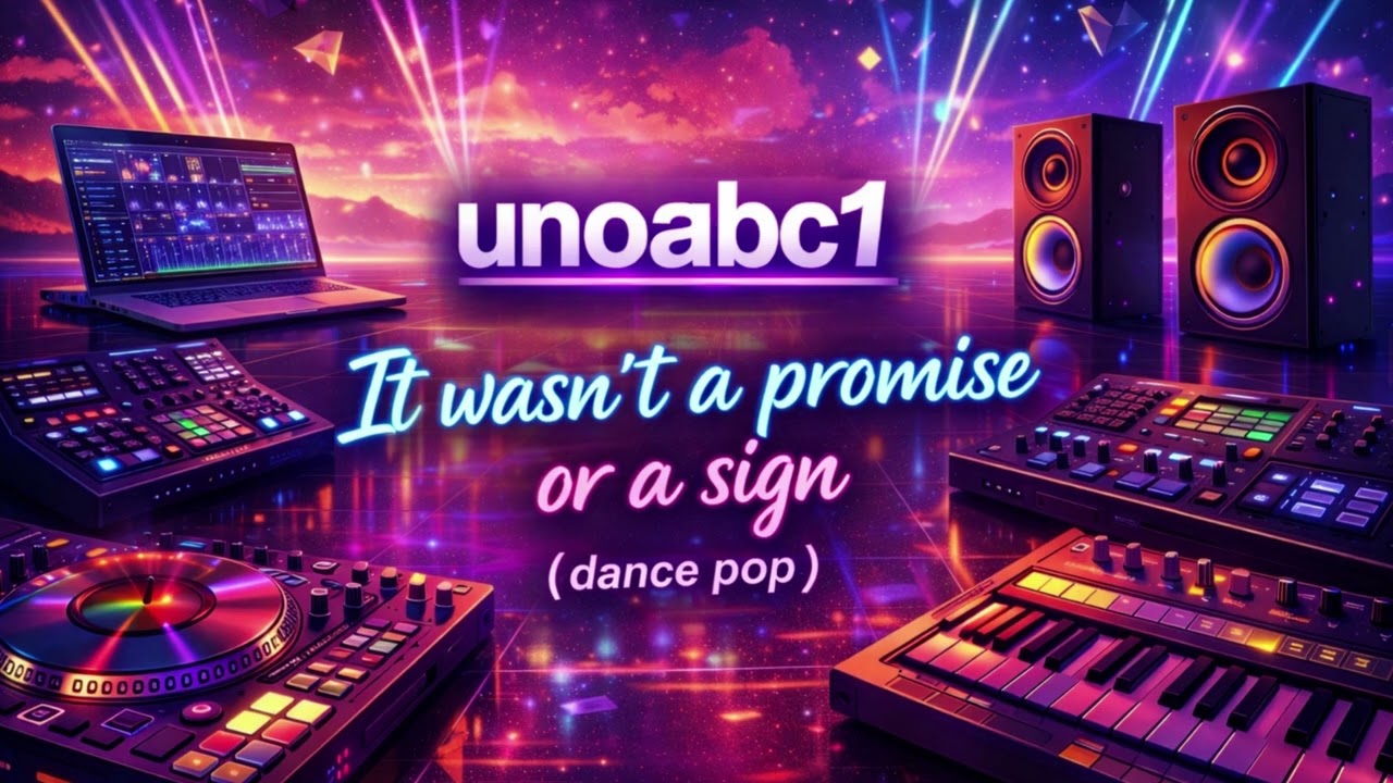 It wasn’t a promise or a sign(dance pop)