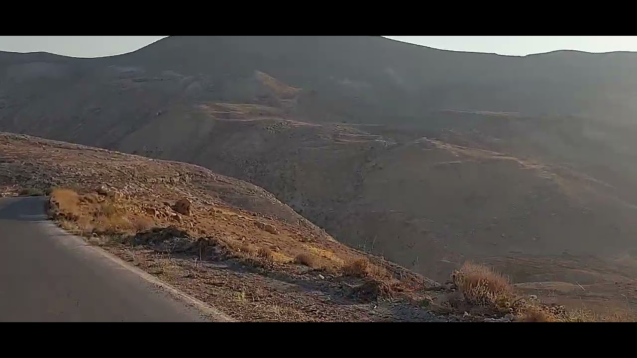احمد الحباشنة طريق وادي بن حماد
