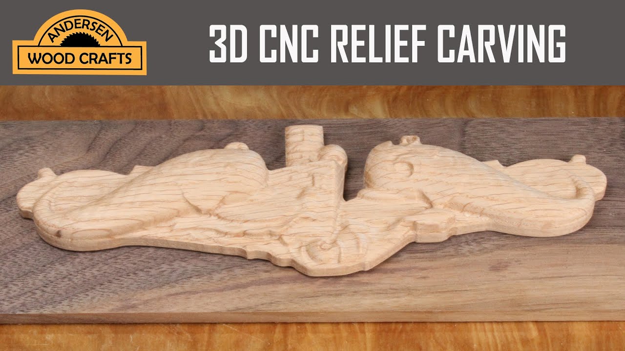 3D-РЕЛЬФОВАЯ РЕЗЬБА С ПОМОЩЬЮ CARVECO MAKER И ЧПУ ONEFINITY