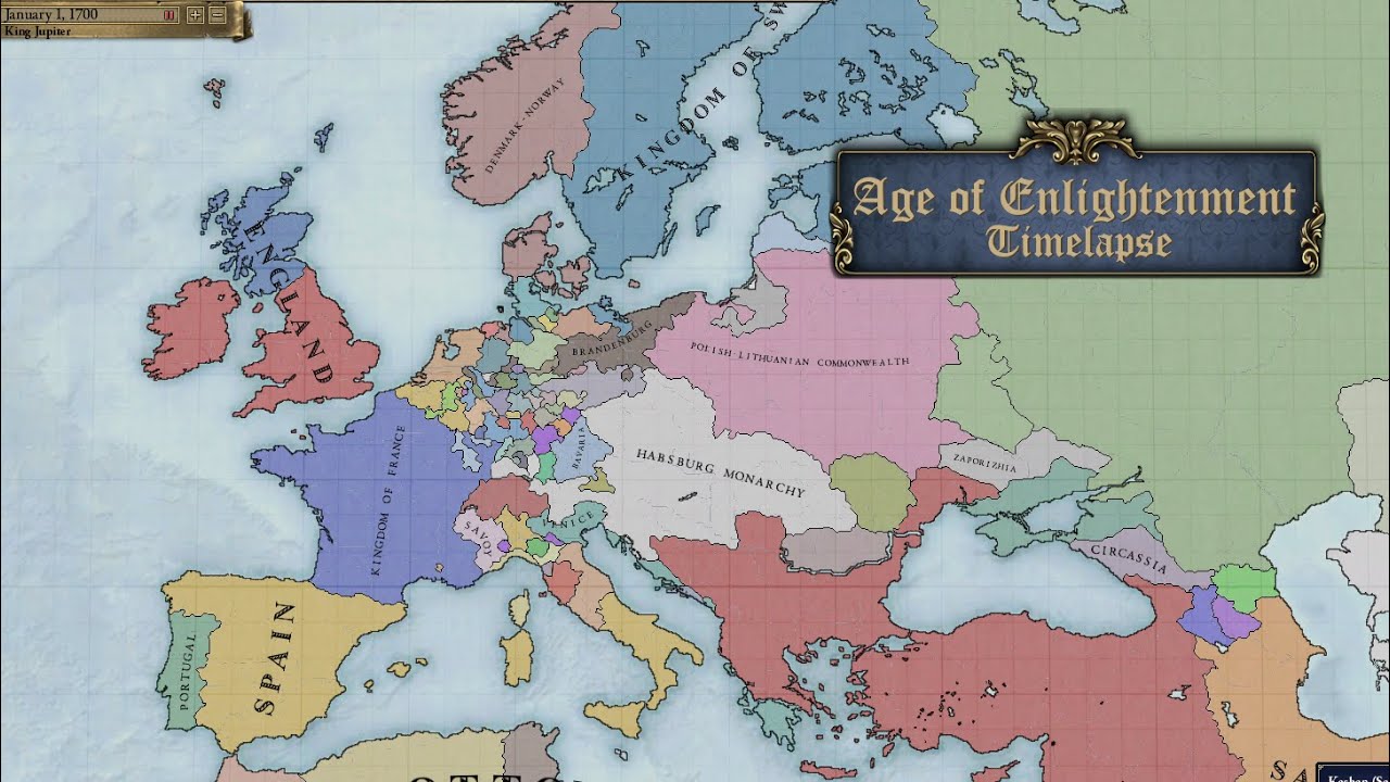 Age of Enlightenment || 1700-1821 || Timelapse