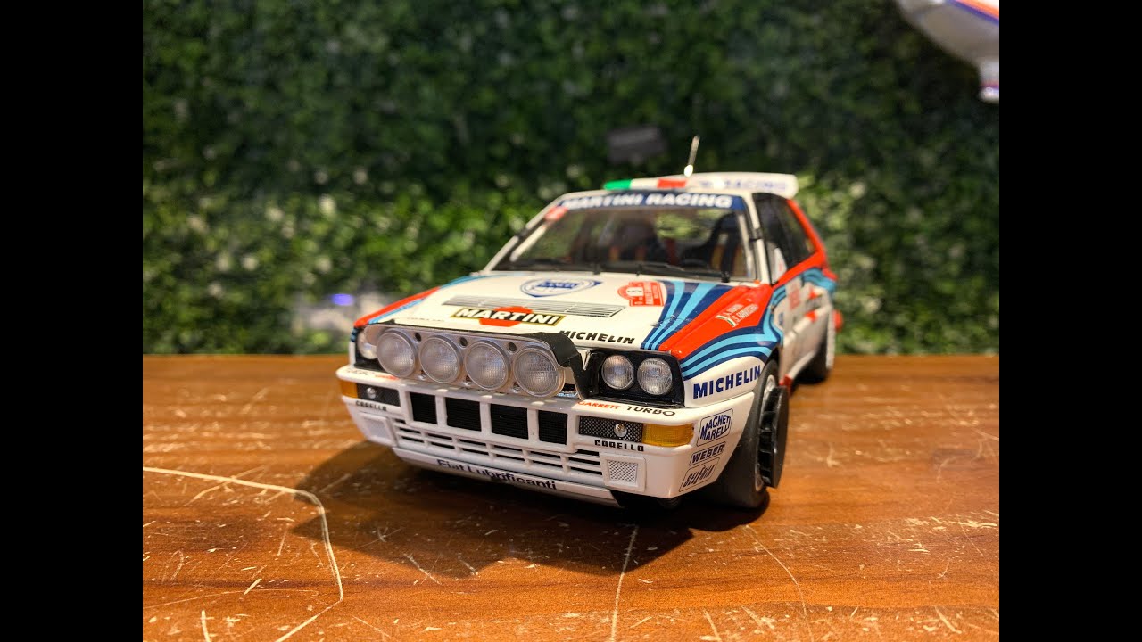 1/18 Kyosho Lancia Delta HF Integrale 1992 Sanremo Martini #5 08348B