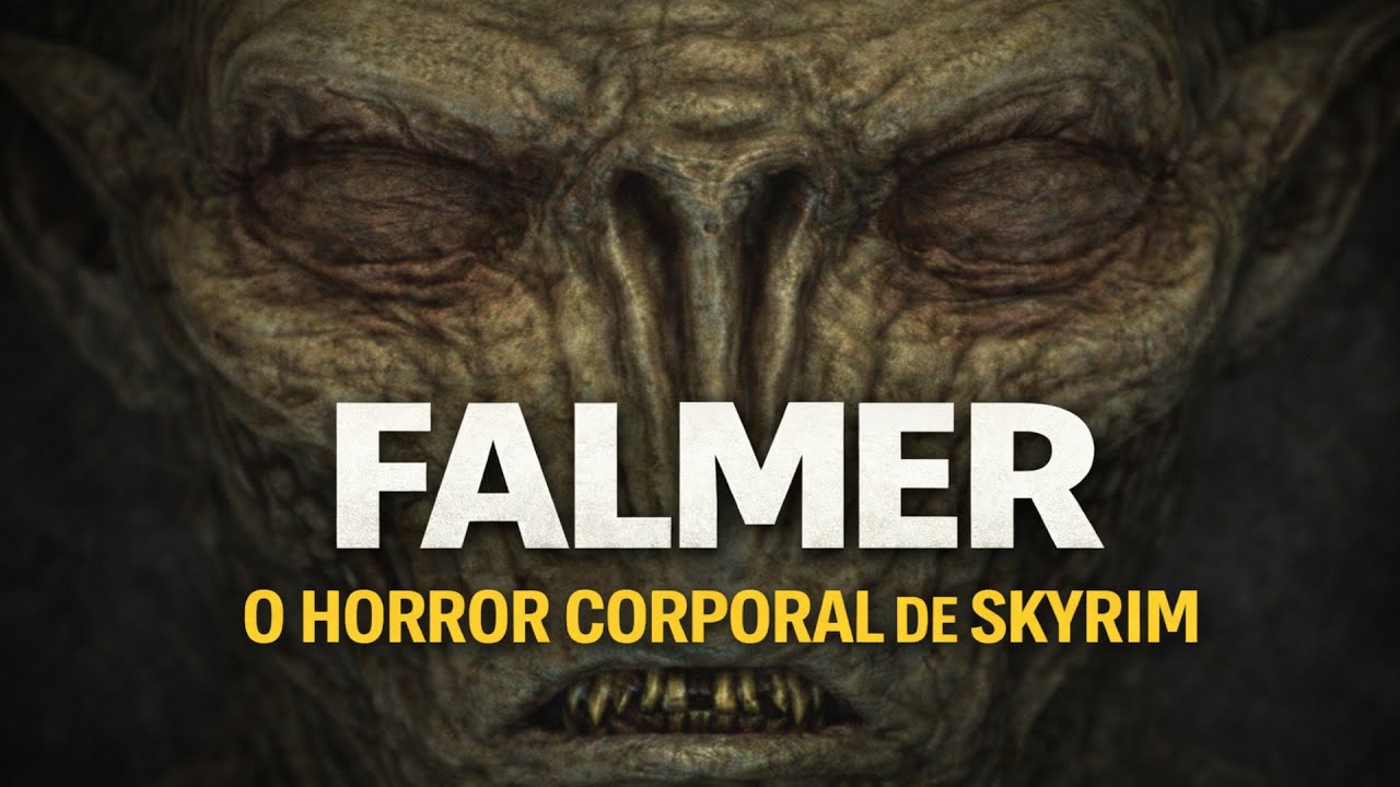 QUEM SÃO OS FALMERS? Body horror em Skyrim