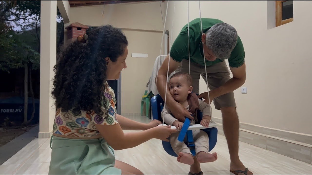 A REAÇÃO DE RAVI PELA PRIMEIRA VEZ NO BALANÇO!