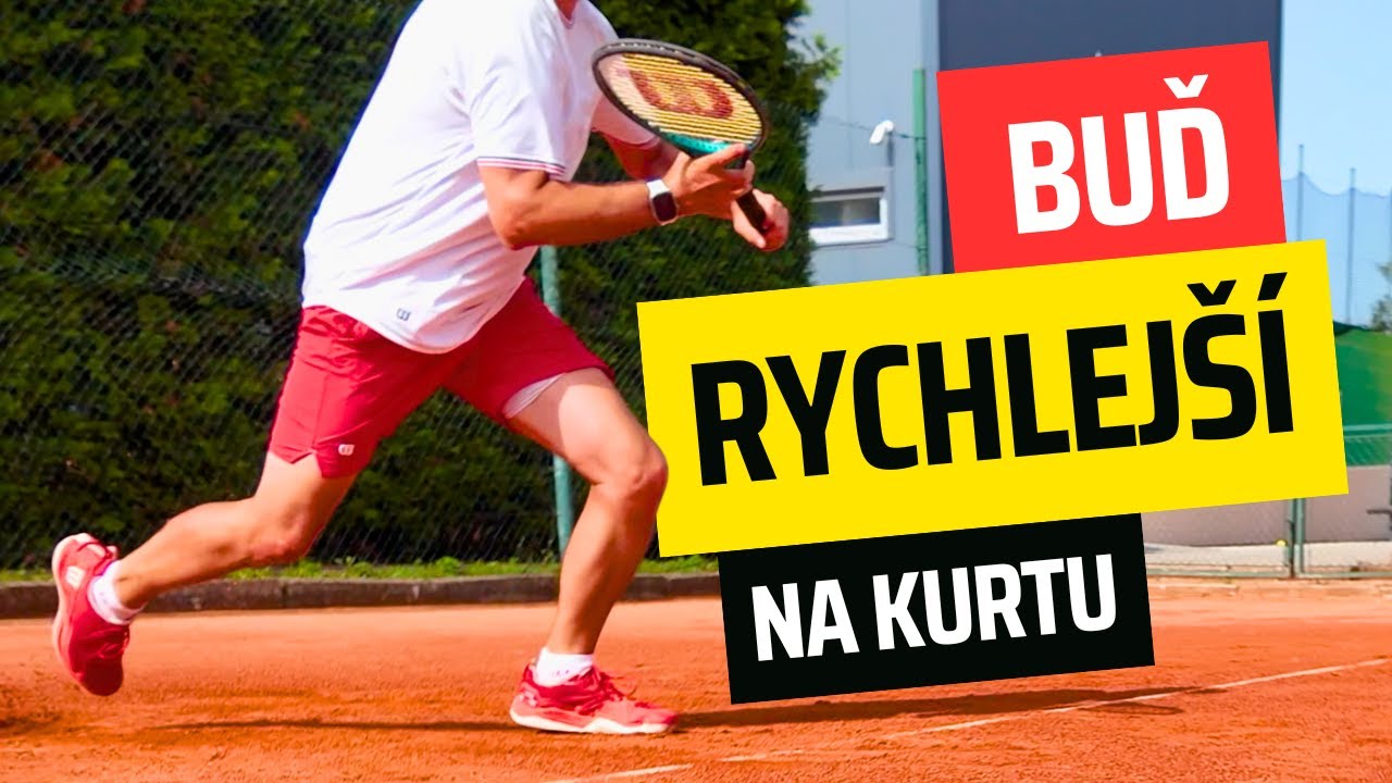 9 TIPŮ pro RYCHLEJŠÍ pohyb při TENISE + 2 cvičení