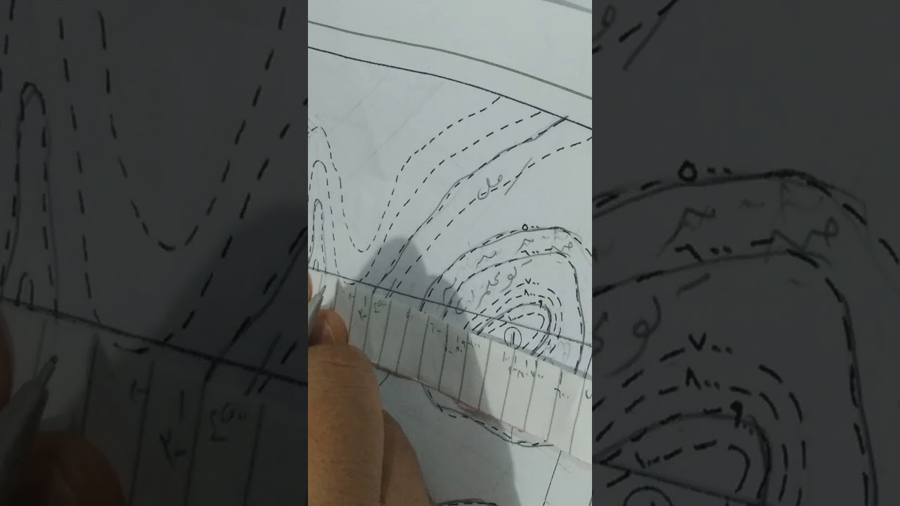 التمرين الأول ع الخرائط الجيولوجية.