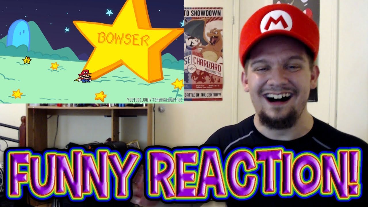 Crasher Reacts: Something About Super Mario World ANIMATED (Loud Sound Warning) 🍄