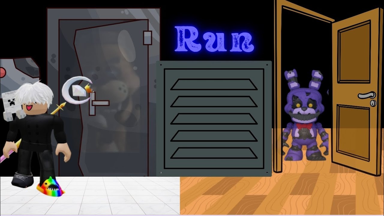 I tried 3 fnaf games#roblox