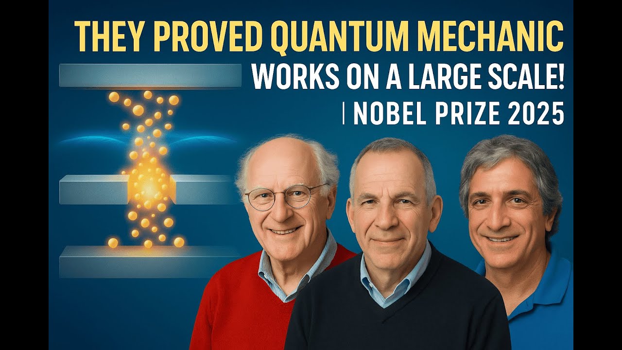 Nobel Prize 2025 Physics Explained | Quantum Tunnelling, Josephson Junction & Quantum Computing