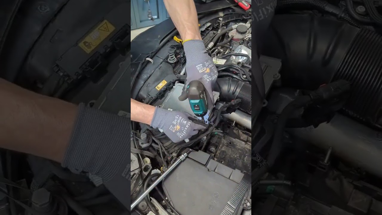 Engine Mount Replacement on a CLA45 AMG