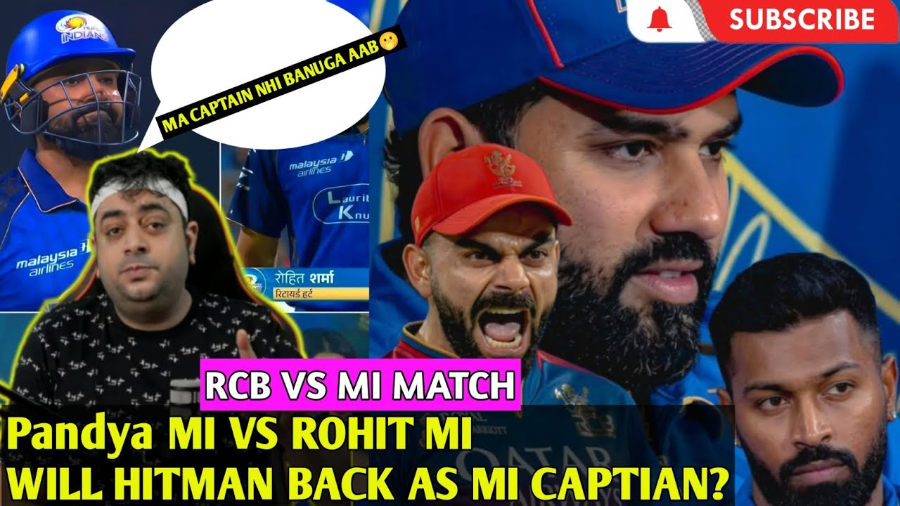 Why MI are in Trouble? Will Rohitsharma back as MI captain Reaction by @ABCricinfo #MiVsRcb #hitman