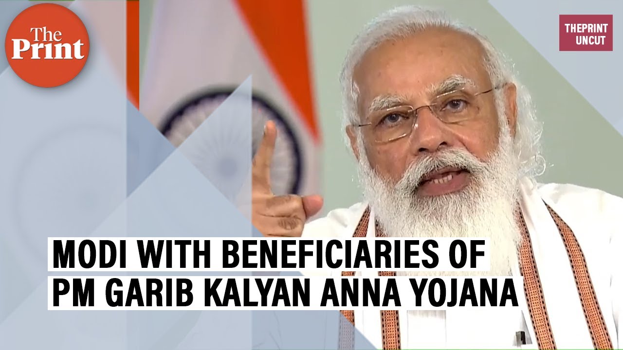 PM Modi interacts with beneficiaries of Garib Kalyan Anna Yojana, talks about UP's 'growth engine'