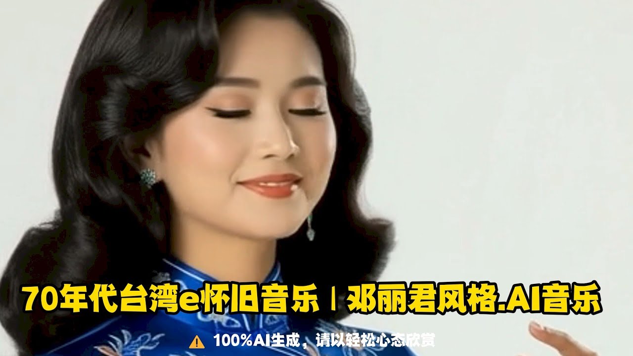 4★.V07.01 |  70年代台湾怀旧音乐｜邓丽君风格.AI音乐 | 当温柔的旋律再次响起，仿佛回到那个月色如水的年代。