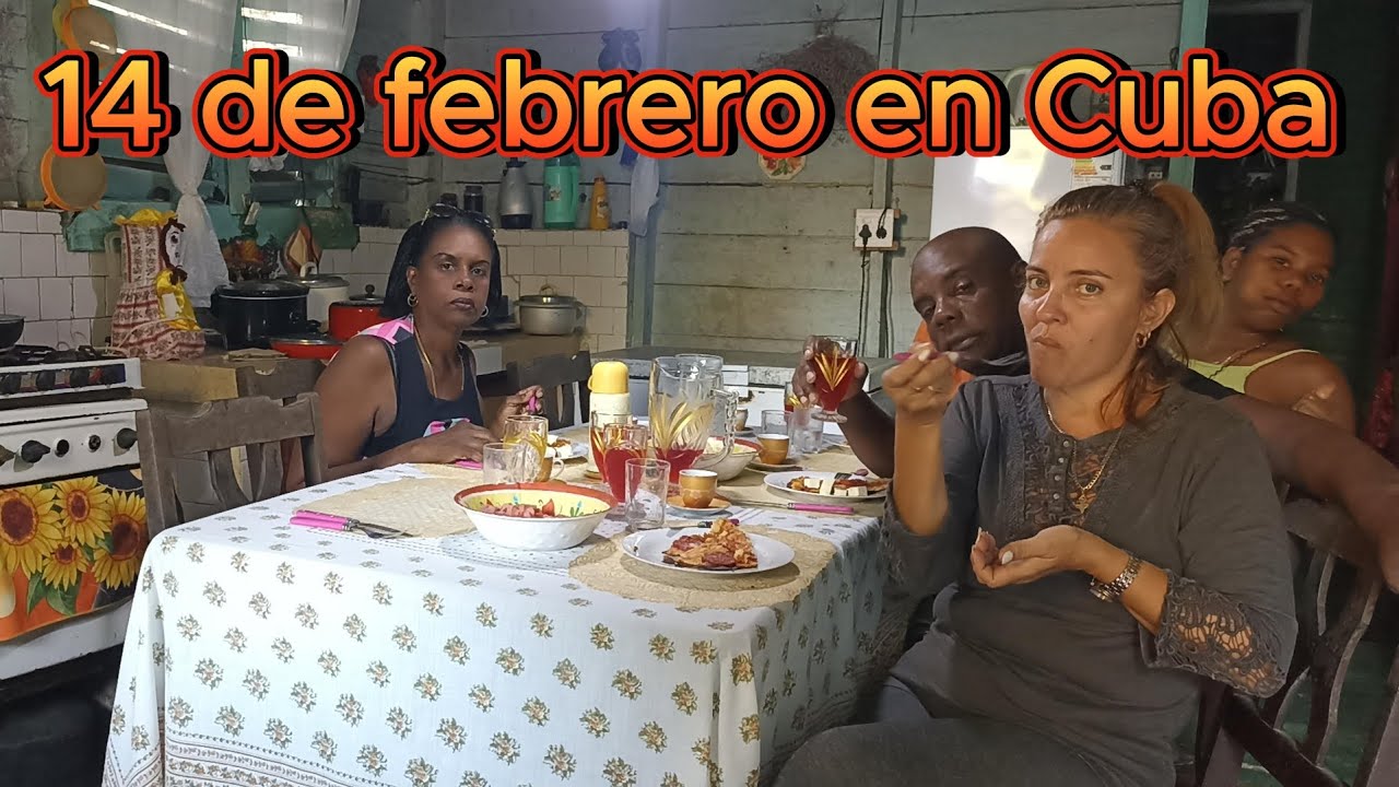 Así pasamos el día del amor y la amistad en nuestra casa en Cuba
