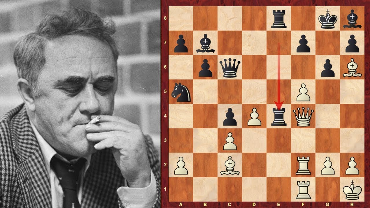 Efim Geller's Amazing Immortal Triple Queen Sacrifice Chess Game vs Vasily Smyslov!