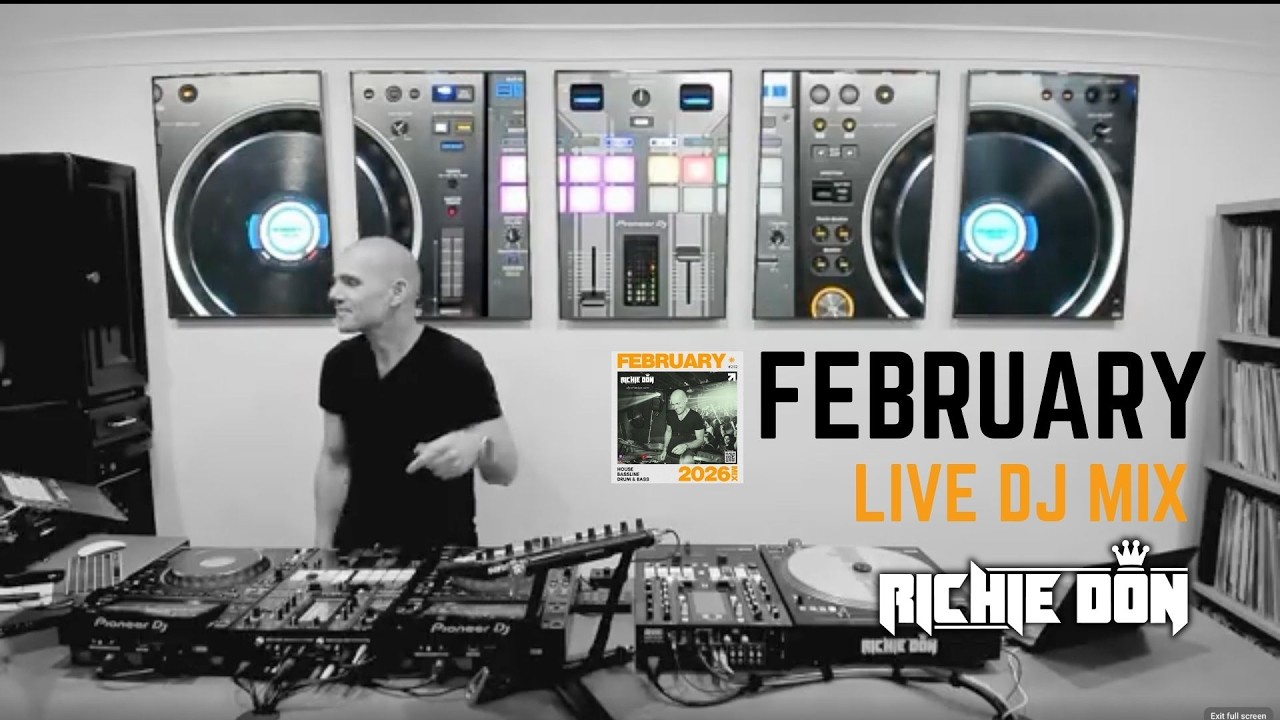 DJ Richie Don - FEB 2026 - LIVE DJ MIX 🎧 House / Tech / Bassline / D&B / Dance / Exclusives